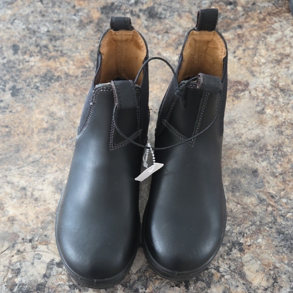 Aquatherm Size 6 Women's NEW Leather Black Chelsea Boots - Picture 2 of 10